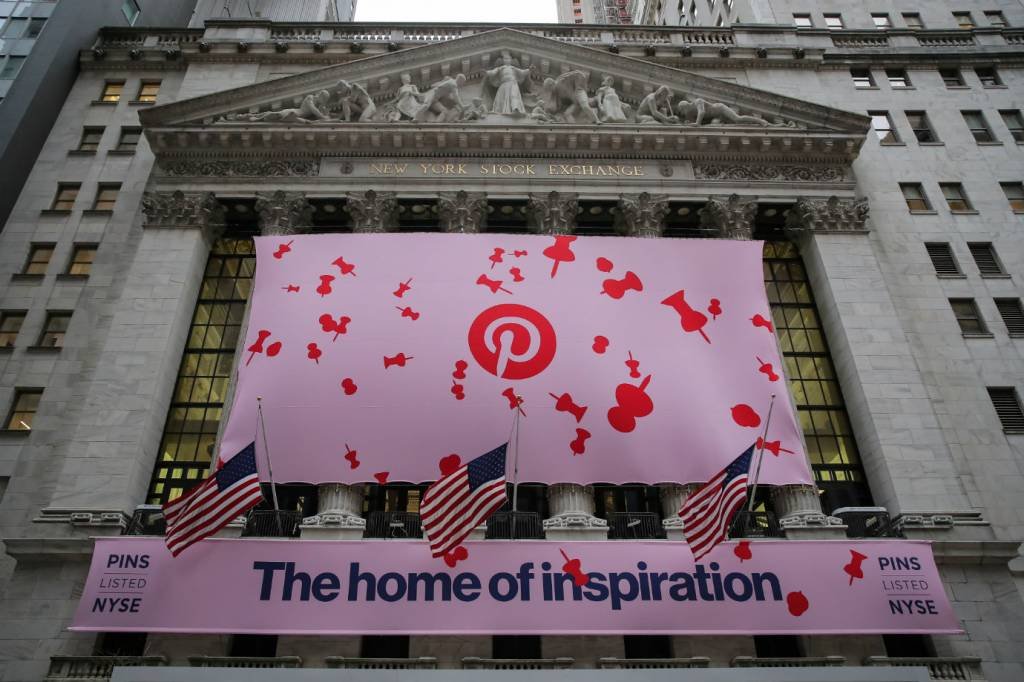 Pinterest: empresa de compartilhamento de imagens adota uma postura de crescimento consciente, o que é raro no Vale do Silício (Brendan McDermid/Reuters)