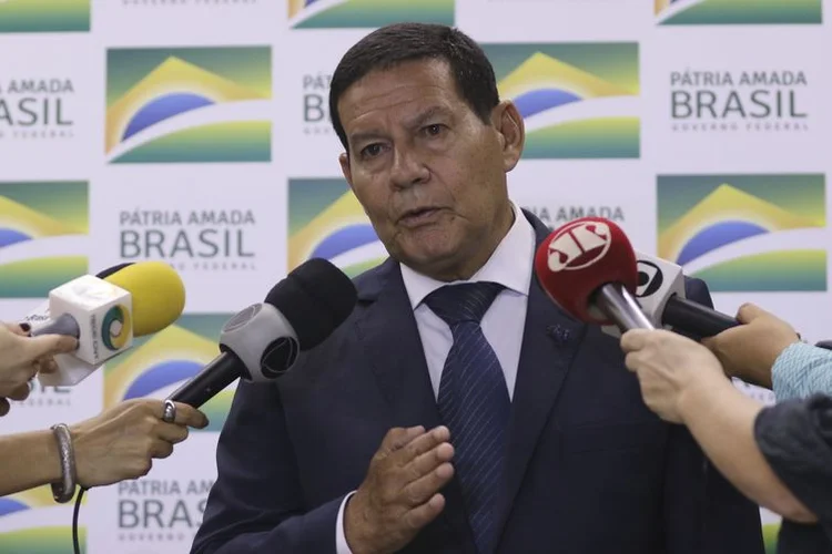 Mourão: vice-presidente está na China desde a semana passada (Valter Campanato/Agência Brasil)