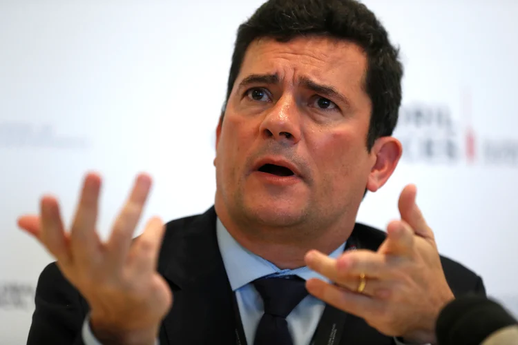 O ministro Sergio Moro tem sido alvo de vazamentos em série (Rafael Marchante/Reuters)