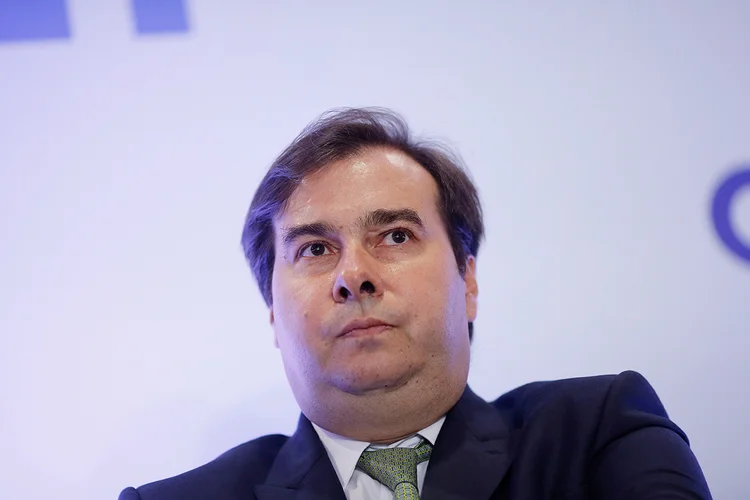 Rodrigo Maia: "Vamos ter calma", disse presidente da Câmara sobre instauração da CPI da Vaza Jato (Adriano Machado/Reuters)