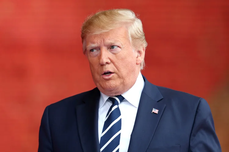 Donald Trump: "Eu adotaria tarifas adicionais, tarifas adicionais bastante substanciais, se isso não funcionar, se não fizermos um acordo" (Chris Jackson/Reuters)