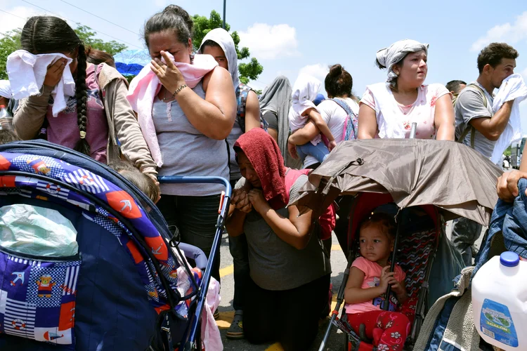 Imigrantes: os EUA ameaçam rever acordos comerciais caso o México não adote medidas para conter a imigração (Jose Torres/Reuters)