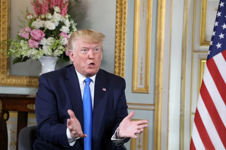 Trump: o presidente dos EUA deve se reunir com Xi Jinping no G20 (Ludovic Marin/Reuters)