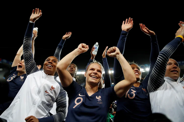Copa do Mundo: o canal TF1 teve 44,3% de audiência, diz pesquisa (Christian Hartmann/Reuters)