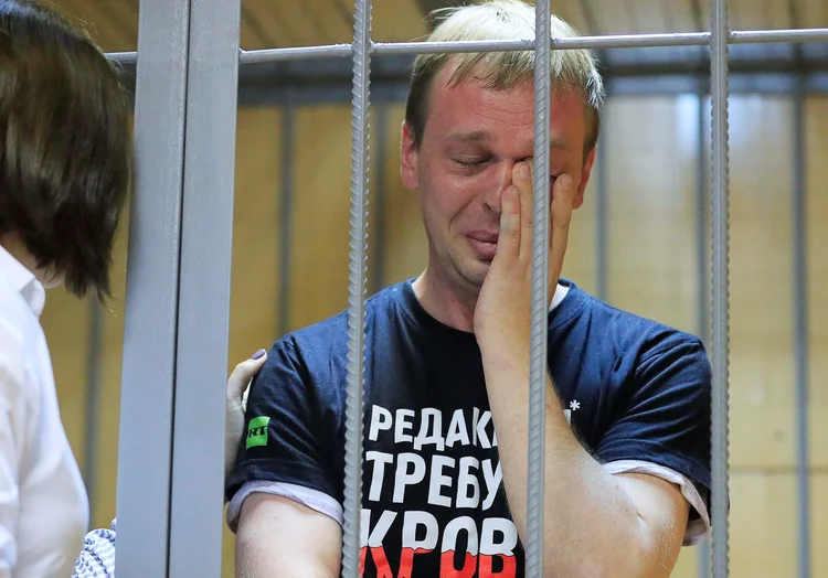 Rússia: duas autoridades policiais envolvidas na detenção do jornalista foram demitidos (Tatyana Makeyeva/Reuters)