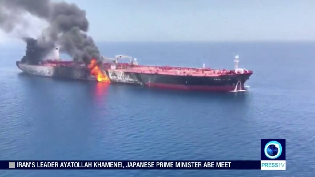 Ataques a petroleiros no Golfo de Omã acirram temores sobre segurança