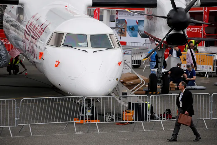 Paris Airshow: evento começou nesta semana em Paris e traz pouco a celebrar apesar de crescentes encomendas (Pascal Rossignol/Reuters)