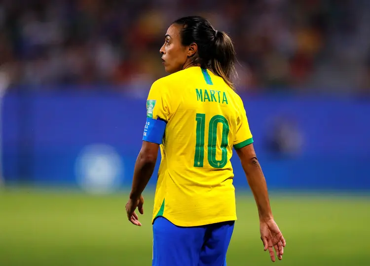 Elenco jovem, mesclando com jogadoras experientes, o Brasil espera caminhar o mais longe possível (Phil Noble/Reuters)