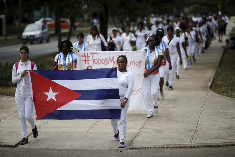 Cuba: "Pretendo ir para os EUA porque é o país que mais nos oferece segurança" afirmou o ativista (Ueslei Marcelino/Reuters)