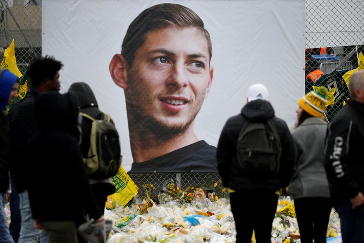 Emiliano Sala: o homem de 64 anos foi detido por homicídio culposo (Stephane Mahe/Reuters)