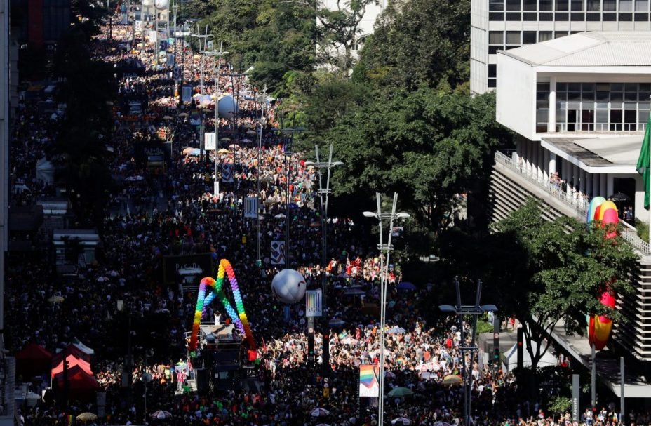 Parada do Orgulho LGBT em São Paulo
