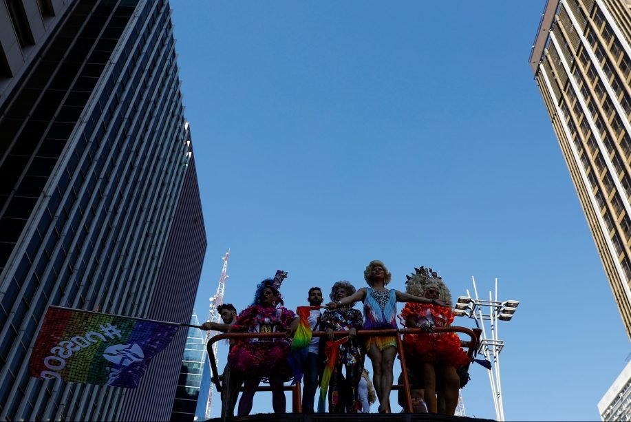 Parada do Orgulho LGBT em São Paulo