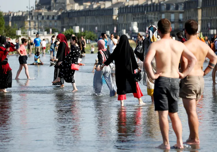 Onda de calor: Europa tem enfrentado temperaturas acima dos 40ºC neste verão de 2019 (Regis Duvignau/Reuters)