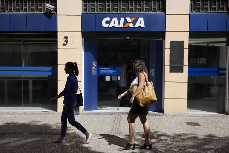 Caixa: banco vendeu sua participação na Petrobras (Nadia Sussman/Bloomberg)