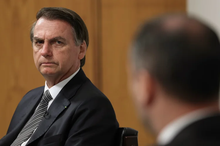 JAIR BOLSONARO: Presidente durante entrevista para o Jornal La Nacion. (Marcos Corrêa/PR/Flickr)