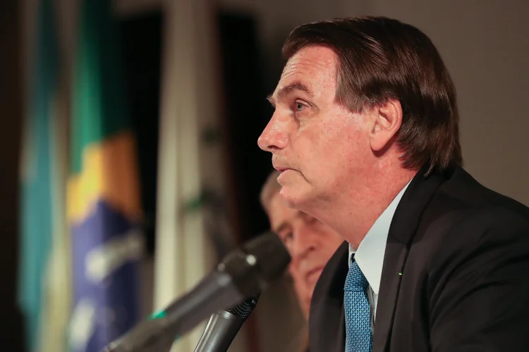 Bolsonaro: o presidente dos Correios foi fotografado ao lado de sindicalistas (Marcos Corrêa/PR/Flickr)