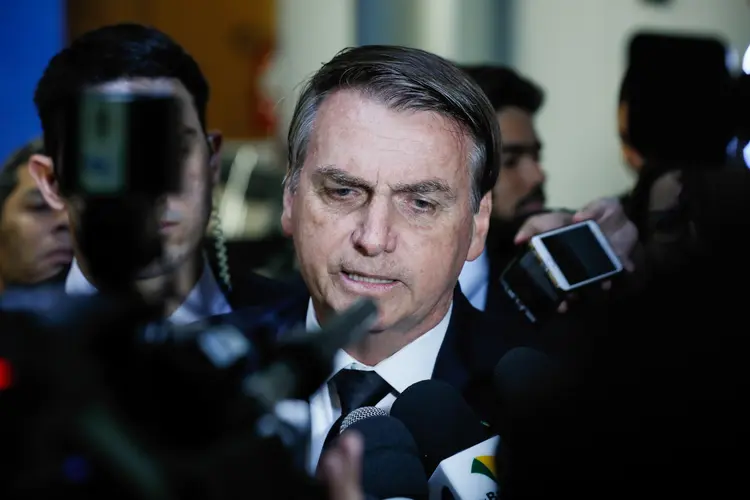 Jair Bolsonaro: argumento é que, após a posse do presidente em janeiro, houve violações aos direitos humanos no país (Isac Nóbrega/PR/Flickr)