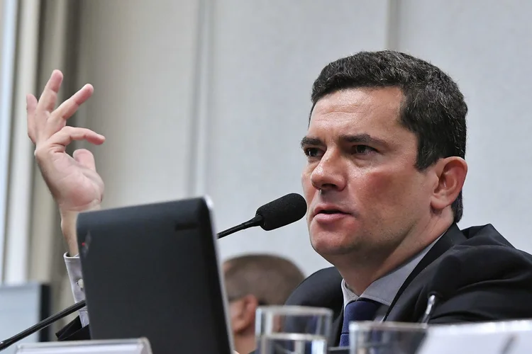 Sergio Moro: "Não sei se vou querer, não sei se ele vai me oferecer, não é uma questão posta agora no radar" (Geraldo Magela/Agência Senado)