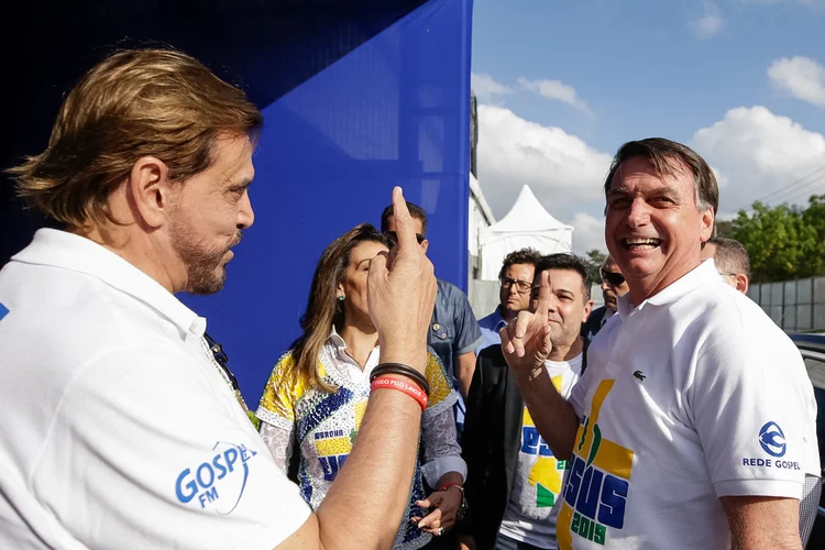 Jair Bolsonaro: presidente participou da Marcha para Jesus nesta quinta (20) (Isac Nóbrega/PR/Flickr)