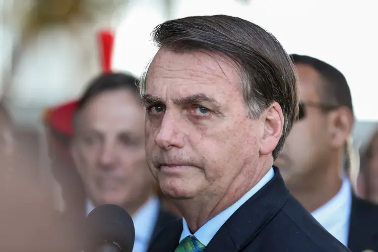 Jair Bolsonaro: Presidente é orientado a ficar alguns dias sem falar por conta de extração de dente (Marcos Corrêa/PR/Reprodução)