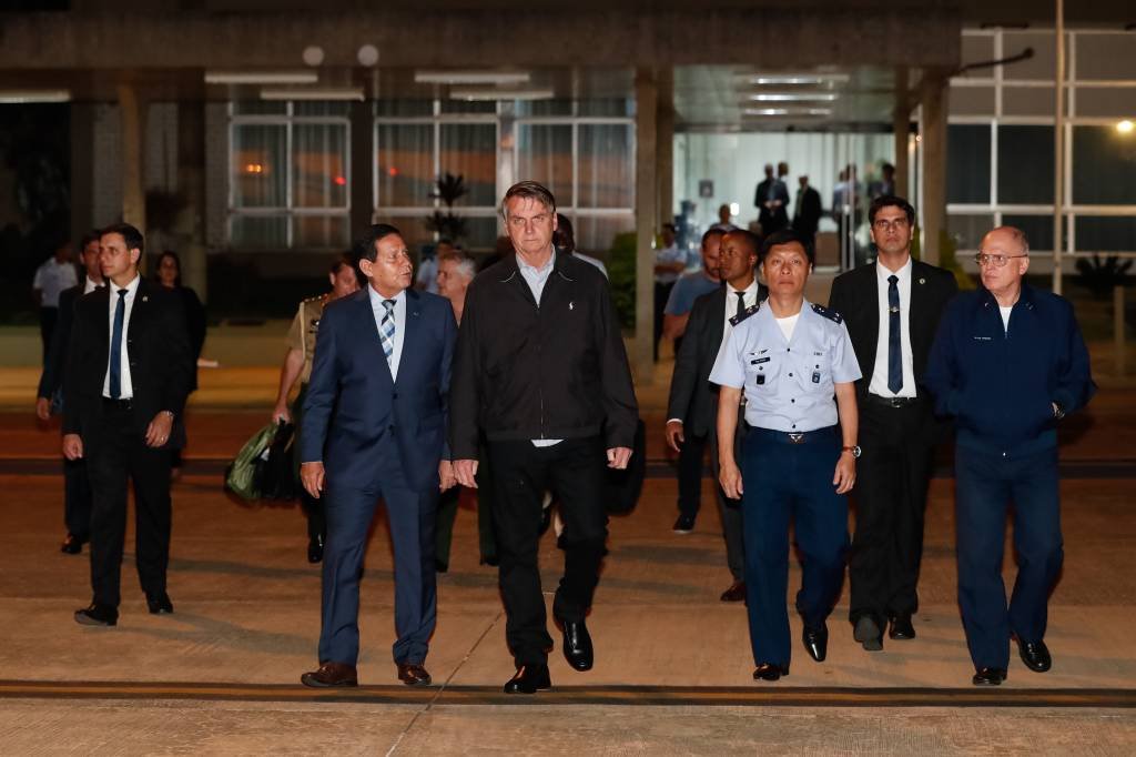 Jair Bolsonaro: militar era tripulante da equipe avançada do presidente (Alan Santos/PR/Flickr)