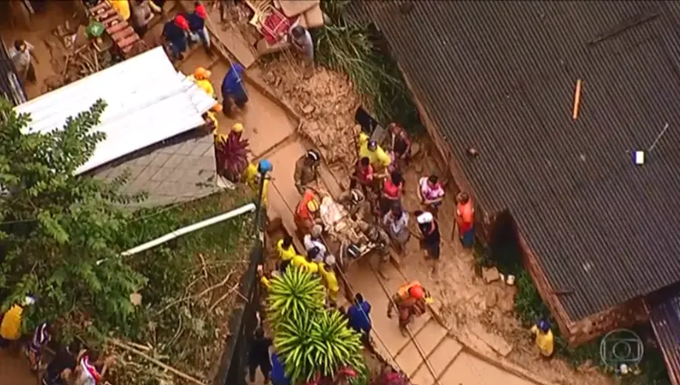 Chuvas: Grande Recife foi atingido por fortes chuvas nesta quinta-feira (TV Globo/Reprodução)