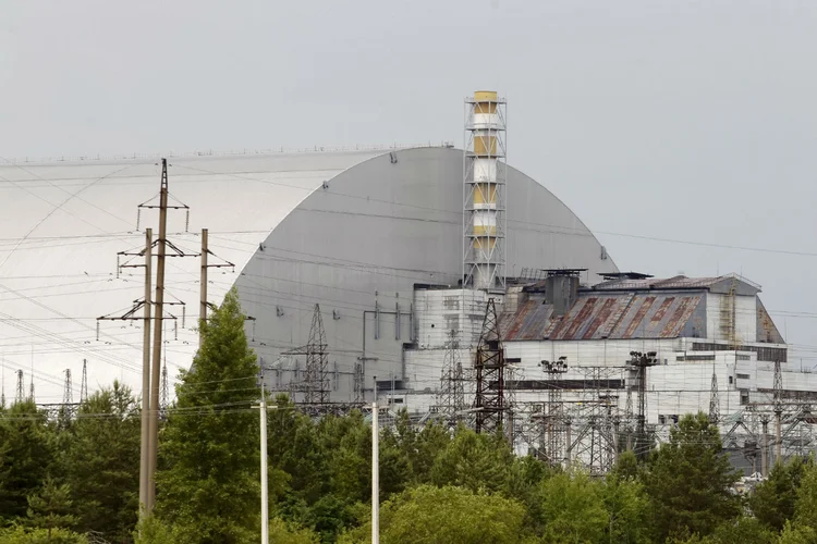 Chernobyl: Ucrânia nota o aumento da radioatividade devido a um incêndio florestal na região do acidente nuclear (Pavlo Gonchar/SOPA Images/LightRocket/Getty Images)