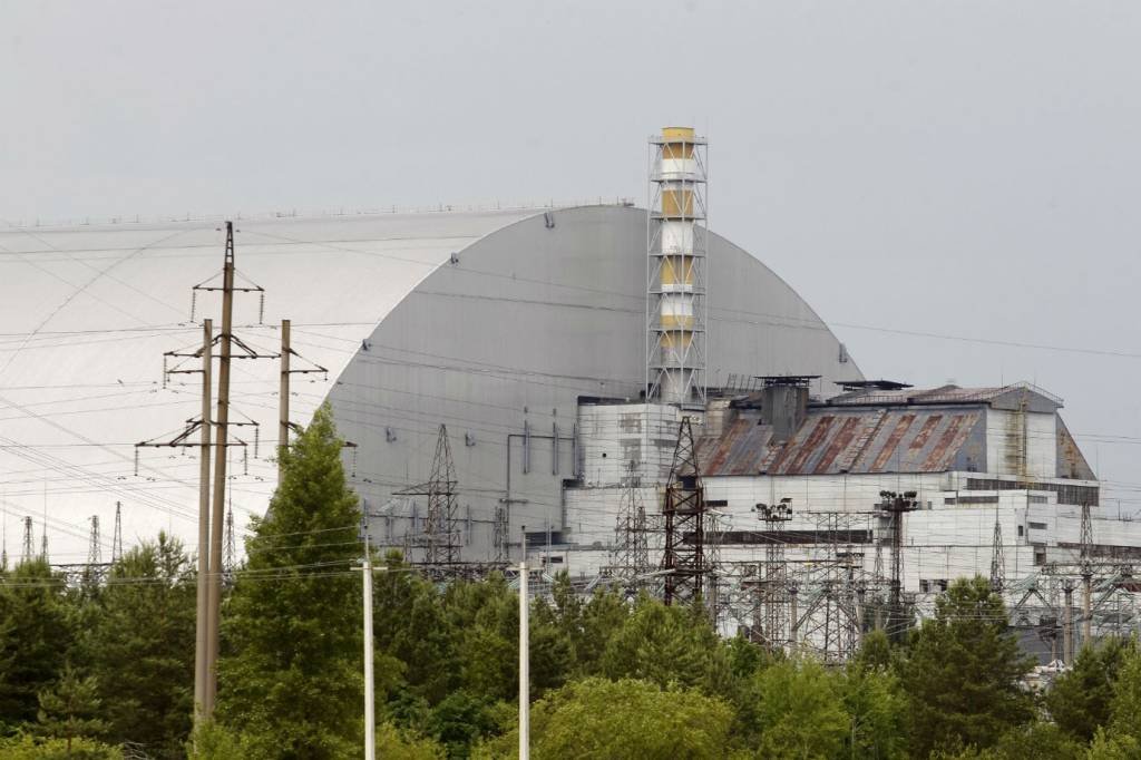 Chernobyl: Ucrânia nota o aumento da radioatividade devido a um incêndio florestal na região do acidente nuclear (Getty Images/Pavlo Gonchar/SOPA Images/LightRocket)