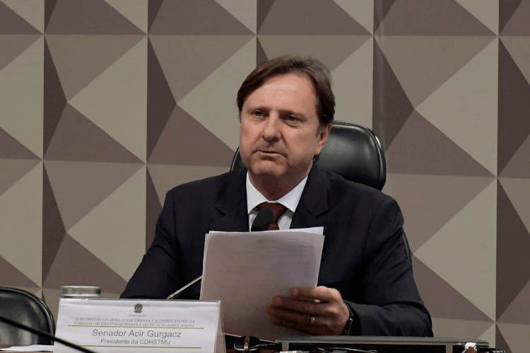 Acir Gurgacz: senador cumpre prisão domiciliar (Waldemir Barreto/Agência Senado)