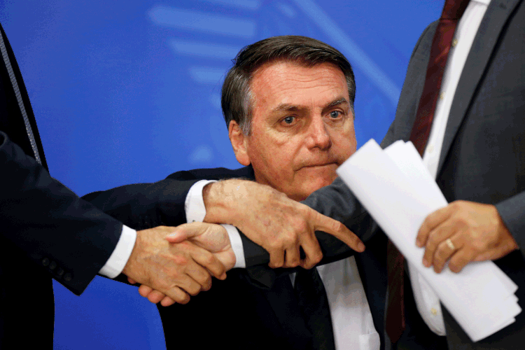 Jair Bolsonaro: medida do presidente foi suspensa por ministro do STF (Adriano Machado/Reuters)