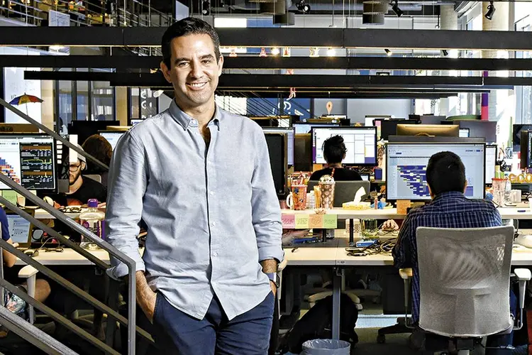 Nubank: uma das primeiras fintechs a implantar o home office, empresa continua atendendo 23 milhões de pessoas no Brasil e no México (Germano Lüders/Exame)