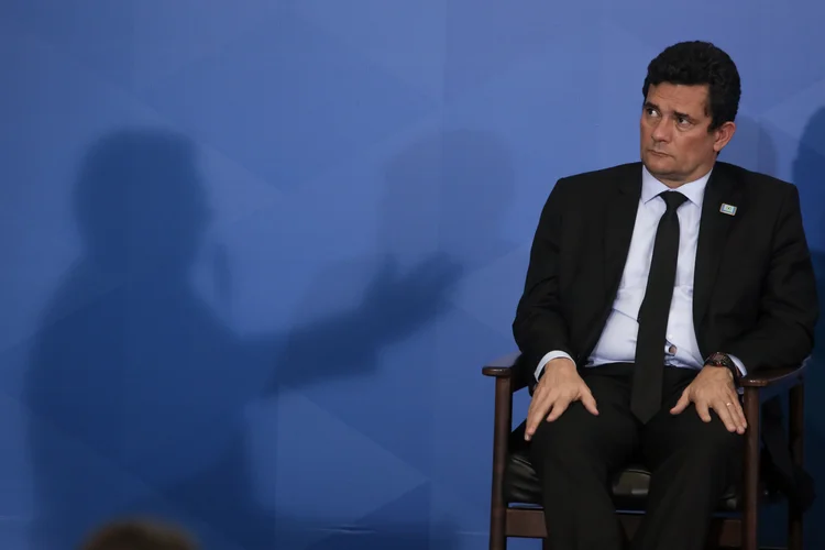 Moro: de acordo com a defesa de executivos da Odebrecht na Lava Jato, o ex-juiz Sergio Moro, teria ignorado investigação sobre provas ilegais no caso (Andre Coelho/Bloomberg/Bloomberg)