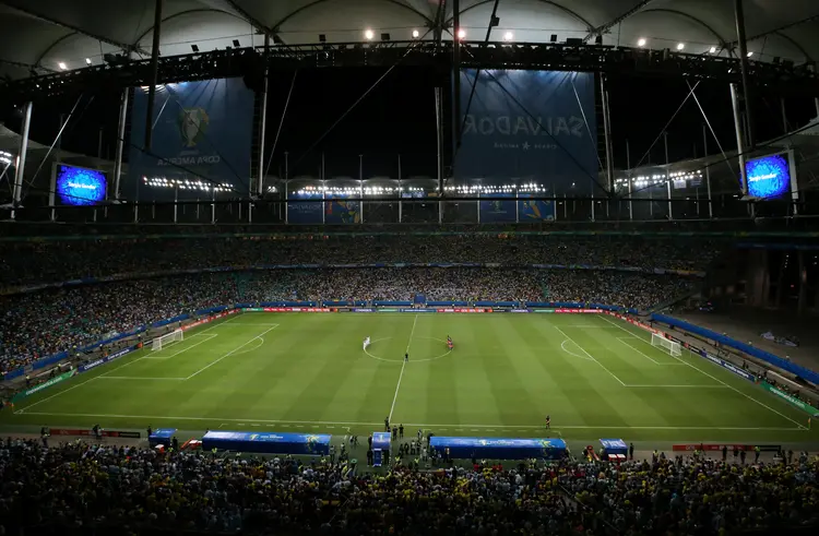 Estádio Fonte Nova: local será palco da partida entre Brasil e Venezuela (Rodolfo Buhrer/Reuters)