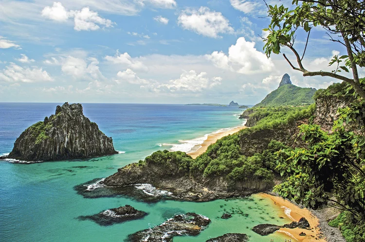 Vista da Baía dos Porcos:  uma das paisagens deslumbrantes deste Patrimônio da Humanidade (Dorival Moreira Lucindo / AGB Photo/Exame)