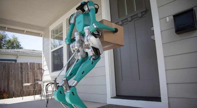 Para além dos carros: Ford cria robô que parece humano para fazer entregas