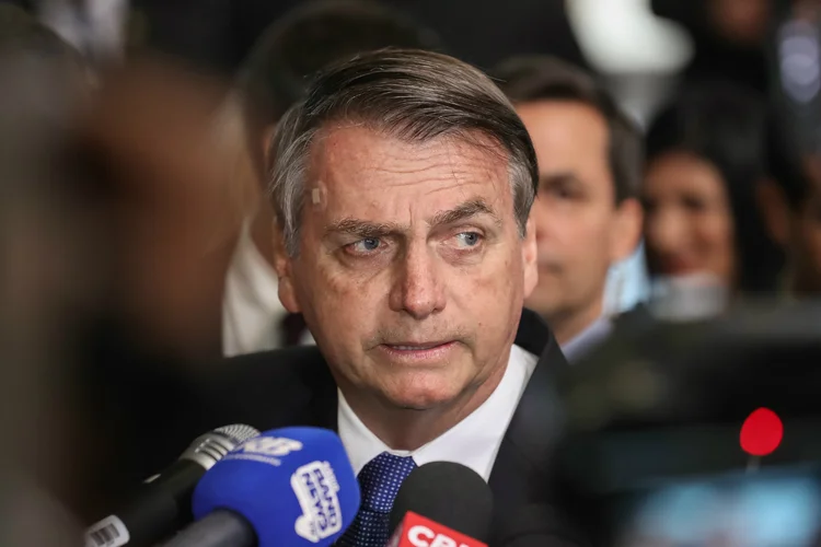 Jair Bolsonaro: presidente disse que não sofreu uma derrota na votação do CCJ e defendeu o decreto que havia assinado em maio (Marcos Corrêa/Presidência da República/Flickr)