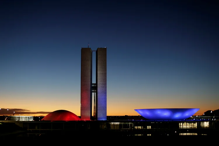 Congresso: vazamento de diálogos envolvendo autoridades acendeu uma luz amarela na Praça dos Três Poderes (Ueslei Marcelino/Reuters)