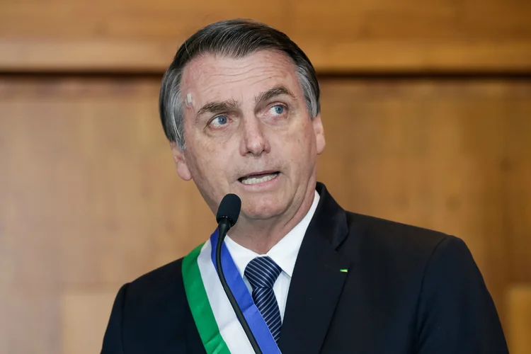 Jair Bolsonaro: "Temos biodiversidade, temos riquezas e minerais, água potável, grandes espaços vazios, áreas turísticas inimagináveis" (Isac Nóbrega/PR/Flickr)