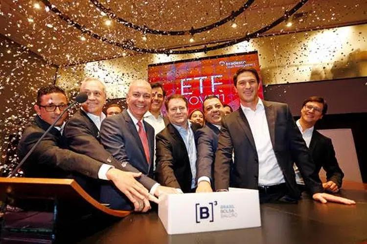 ETF do Bradesco estreia na B3: BOVB11 é um fundo que aplica nos mesmos 66 papéis que formam o Índice Bovespa (B3/Divulgação)