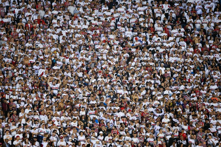 São Paulo FC; arquibancada; futebol; estádio; Morumbi (Alexandre Schneider/Getty Images)