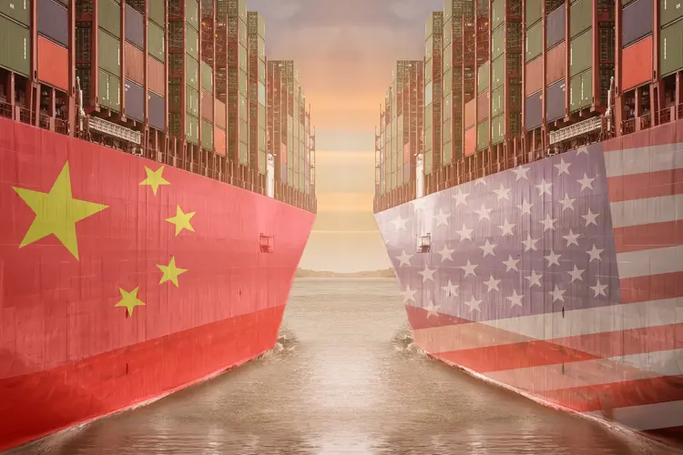Guerra comercial entre EUA e China. Foto: Annecordon / Getty Images  (Annecordon/Getty Images)