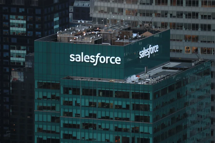 SALESFORCE: aquisição da Tableau Software deve acelerar seus planos de análise de dados para visão completa de seus clientes (Gary Hershorn/Getty Images)