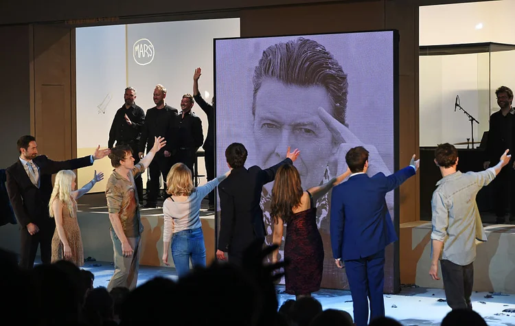 Lazarus: o musical apresenta uma série de canções que pertenciam ao catálogo de Bowie (Dave Benett/Getty Images)