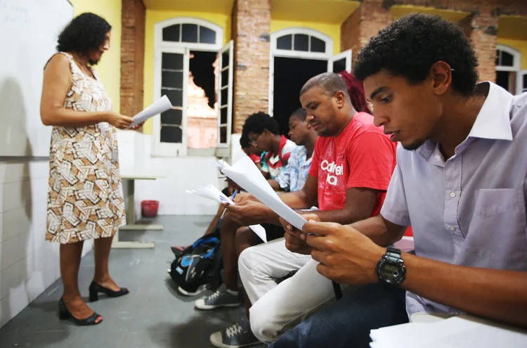 Educação: um quarto dos jovens brasileiros não estudam e não trabalham (Mario Tama/Getty Images)