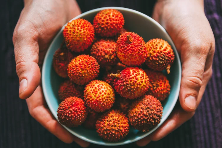 Lichia: fruta estaria ligada à vírus cerebral responsável pela morte de crianças (MmeEmil/Getty Images)