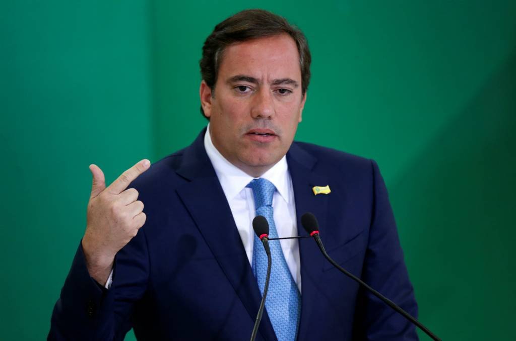 Pedro Guimarães: presidente do banco falou em coletiva sobre resultados do primeiro semestre da instituição (Adriano Machado/Reuters)