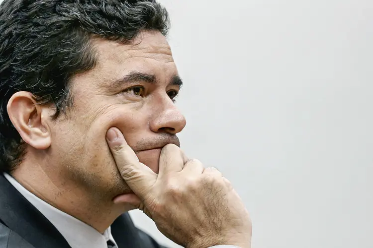 O prefeito de São Paulo, João Doria, se posicionou ao lado de Moro desde que o site The Intercept Brasil publicou mensagens trocadas entre o ex-juiz e procuradores da força tarefa da Lava-Jato (Adriano Machado/Reuters)