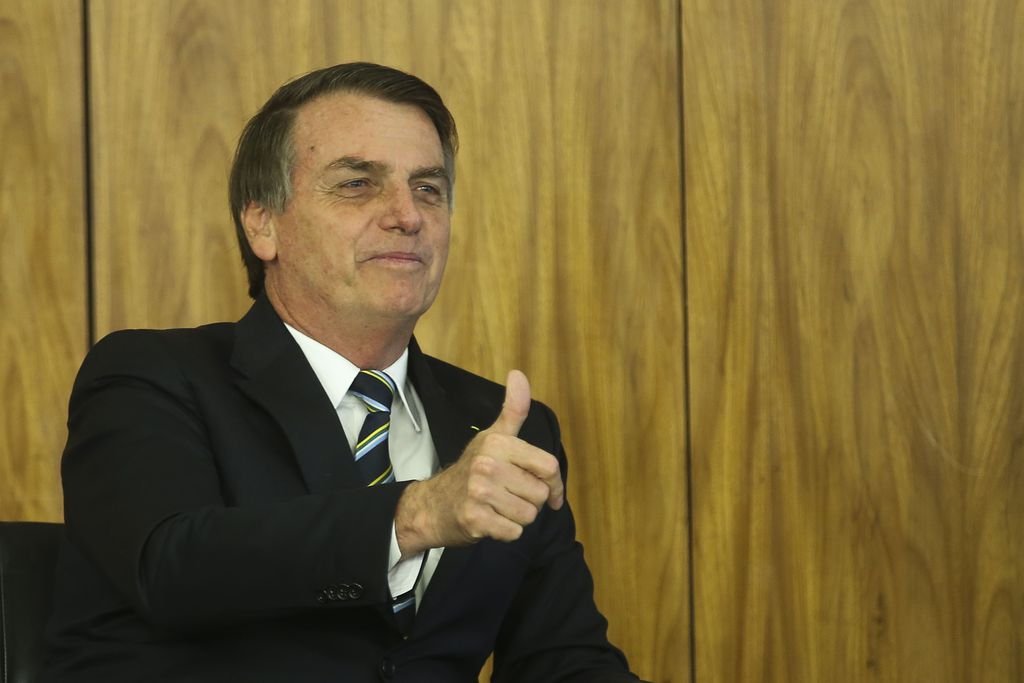 Jair Bolsonaro: presidente usou o Twitter para dizer que há estudos sobre a redução de impostos para jogos eletrônicos (Antonio Cruz/Agência Brasil)