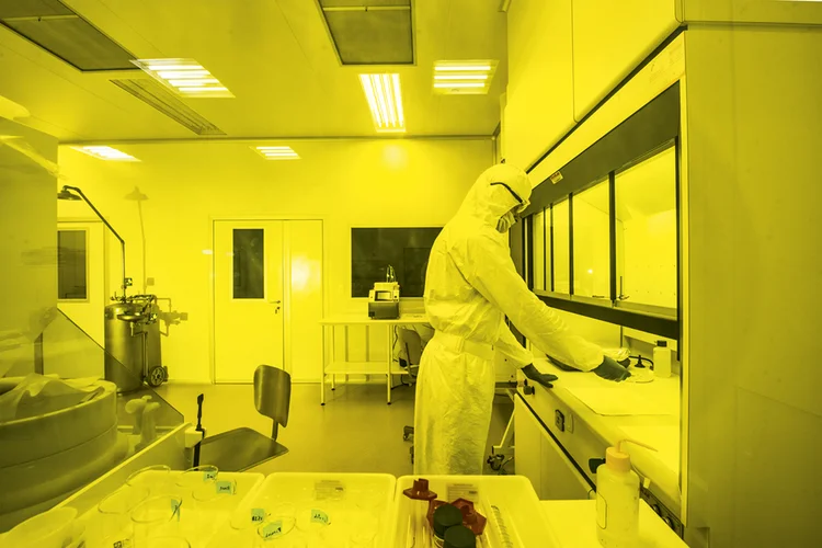 Laboratório do IPT: o instituto tecnológico paulista está abrindo seu campus para promover a inovação em parceria com empresas, startups e organizações científicas (Germano Lüders/Exame)