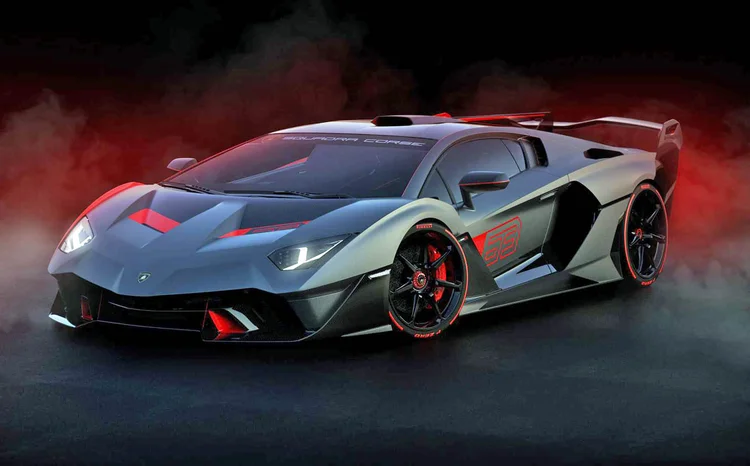 Lamborghini SC18 Alston: primeiro carro fabricado em colaboração com um cliente favorito e não identificado (Lamborghini/Divulgação)